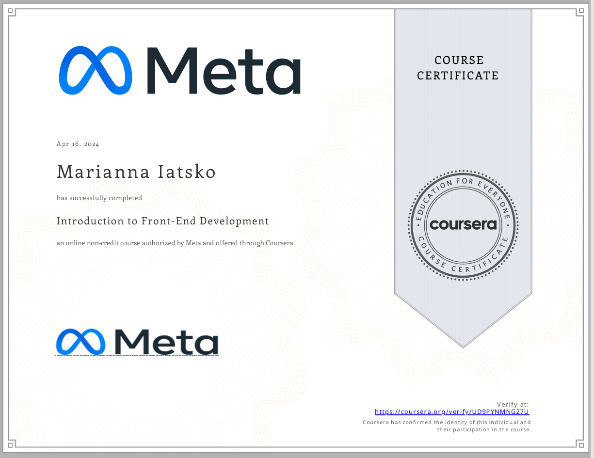 Front-End Development